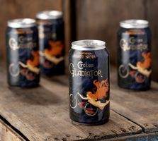 Cycles Gladiator Pinot Noir Can Label Design