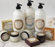 FIGbody Spa Products Label Design