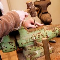 Students have access to a variety of hands-on experiences, including foundry and metalworking