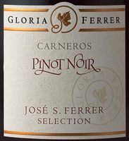 Gloria Ferrer José S. Ferrer Selection Label Design