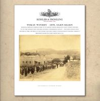Kohler & Frohling Tokay Glen Ellen Winery Sales Sheet