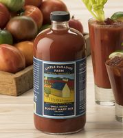 Little Paradise Farm Bloody Mary Mix Label Design