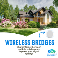 Wireless Bridges - Share Wifi between two buildings!