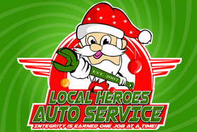 Merry Christmas Hello Says Piston Santa