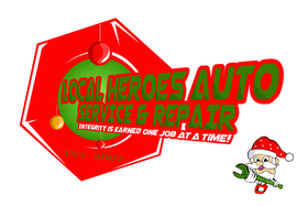 Merry Christmas Says Piston Santa